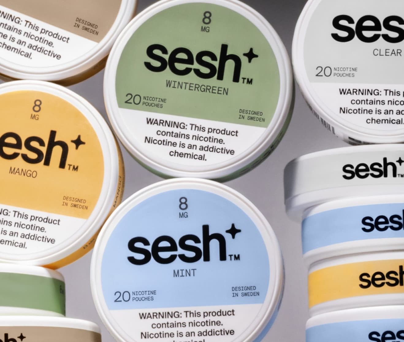 Sesh product packaging